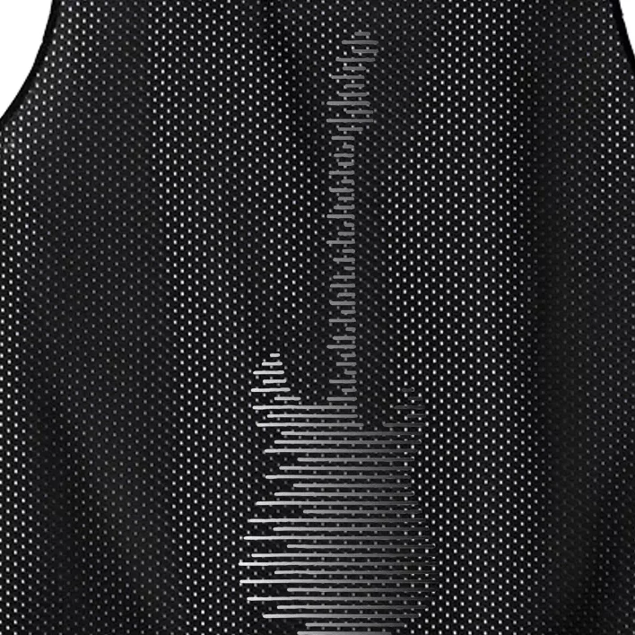 Guitar For Men Women Musician Guitarist Music Gift Mesh Reversible Basketball Jersey Tank