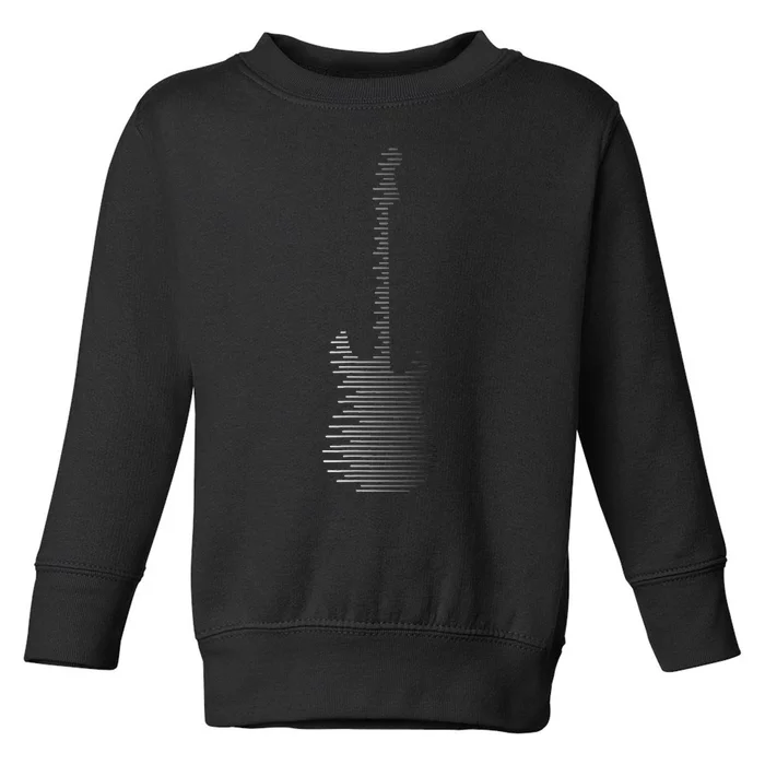 Guitar For Men Women Musician Guitarist Music Gift Toddler Sweatshirt