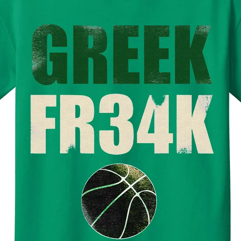 Giannis Antetokounmpo Greek Freak 90s Style TShirt