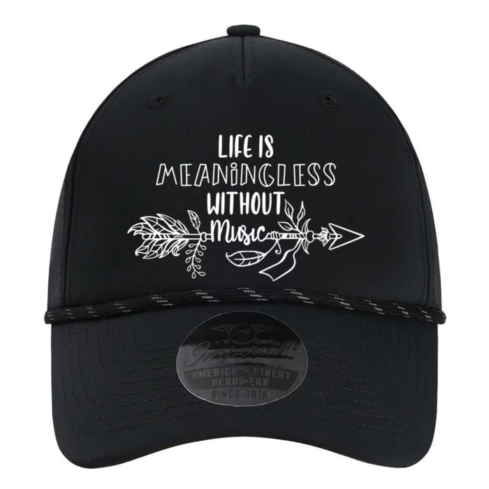 Gifts For Music Teachers Gift Life Is Meaningless Without Music Funny Gift Performance The Dyno Cap