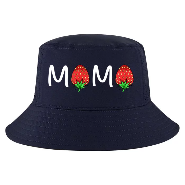 Gift For Mama Cute Strawberry Mama Meaningful Gift Cool Comfort Performance Bucket Hat