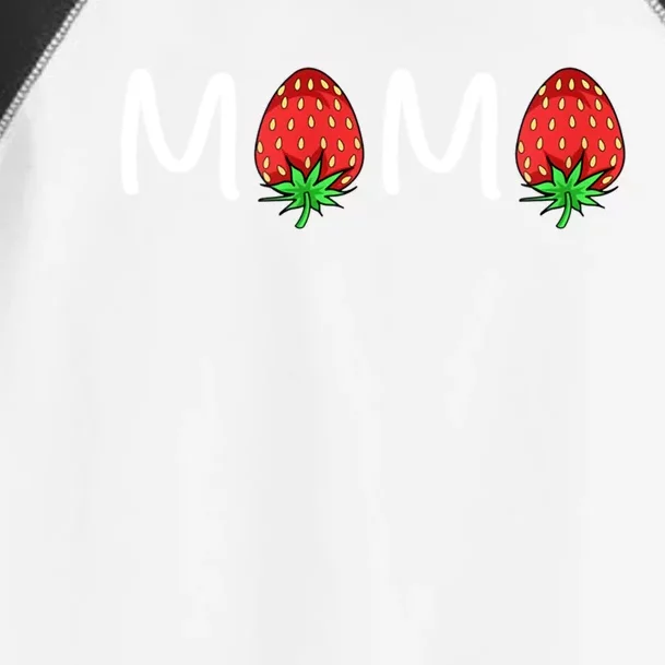 Gift For Mama Cute Strawberry Mama Meaningful Gift Toddler Fine Jersey T-Shirt