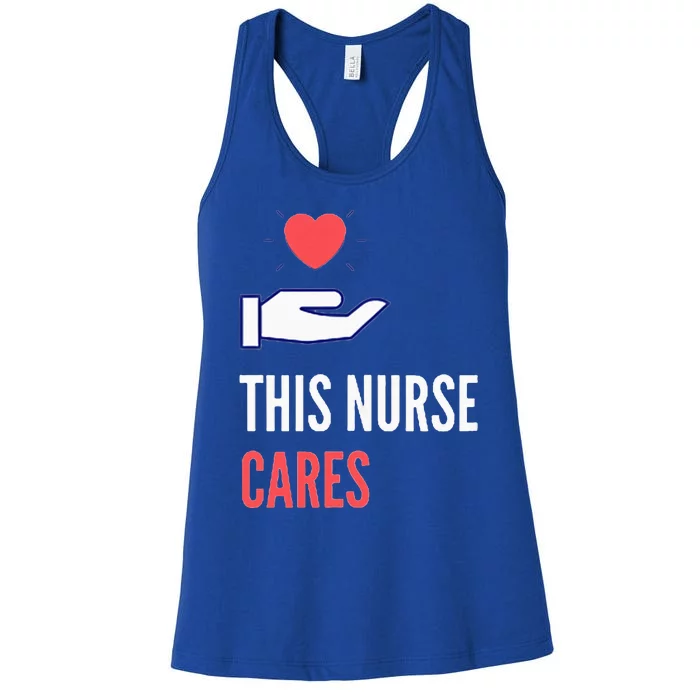 Gifts For Nurses Week Nursing School Inspiration Women's Racerback Tank