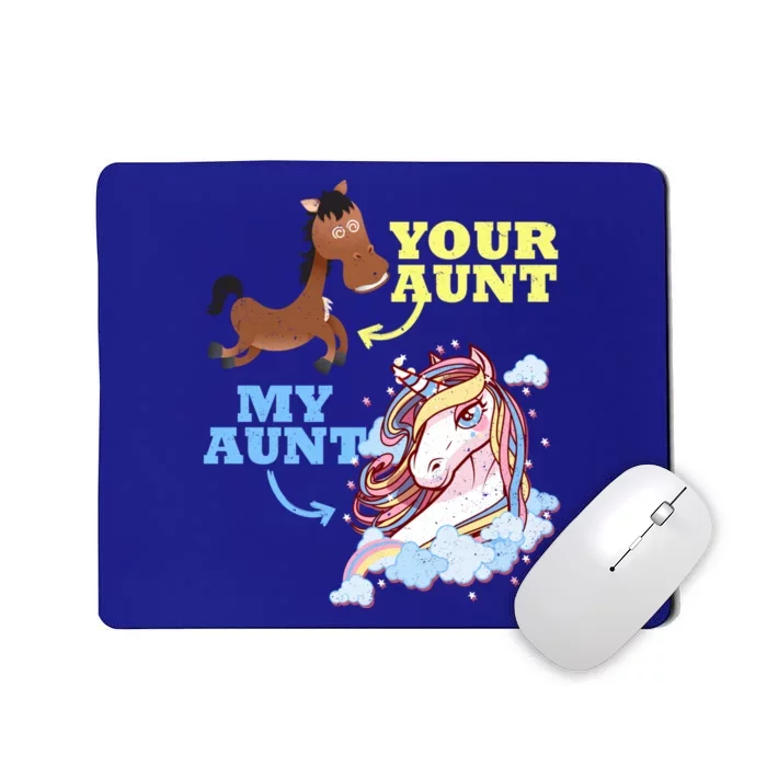 Gift For Niece Nephew From Aunt Outfit Funny Gift Mousepad