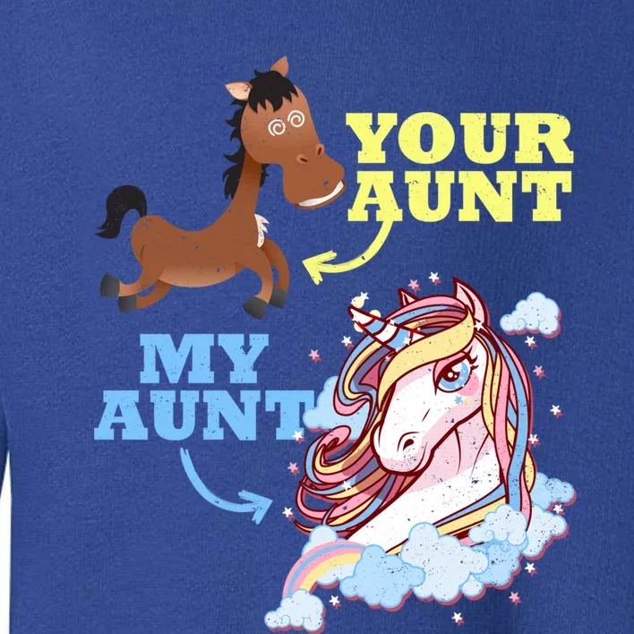 Gift For Niece Nephew From Aunt Outfit Funny Gift Toddler Sweatshirt