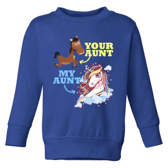 Gift For Niece Nephew From Aunt Outfit Funny Gift Toddler Sweatshirt