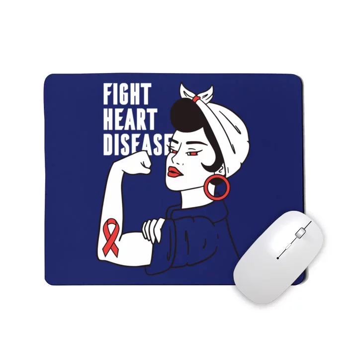 Gift For Nurse Or Doctor Cool Gift Heart Disease Awareness Month Funny Gift Mousepad