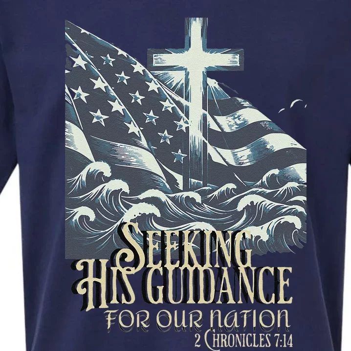 Guidance For Our Nation Bt Sueded Cloud Jersey T-Shirt