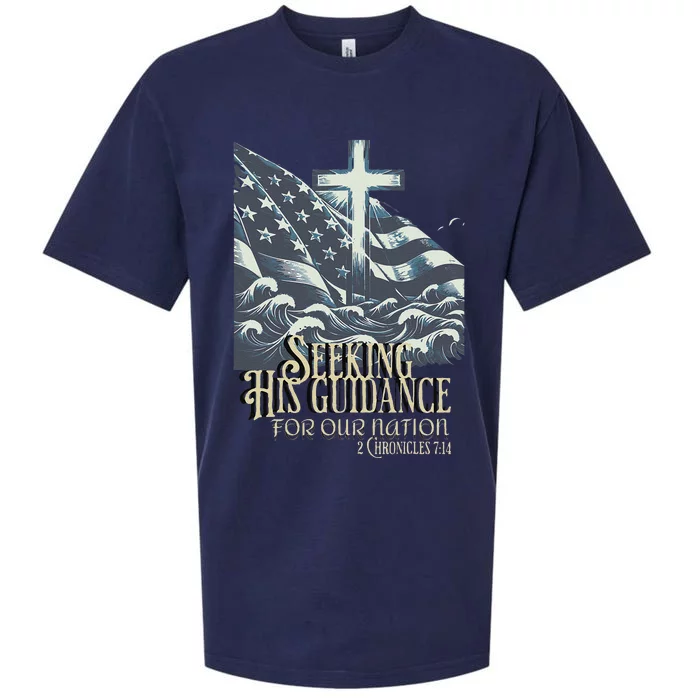 Guidance For Our Nation Bt Sueded Cloud Jersey T-Shirt