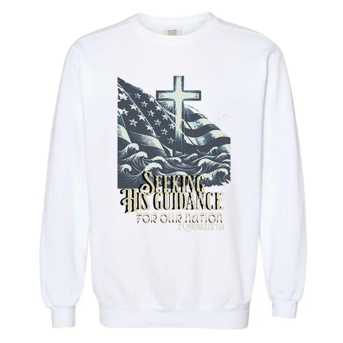 Guidance For Our Nation Bt Garment-Dyed Sweatshirt