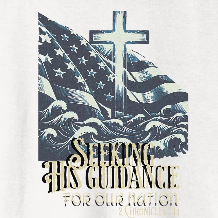 Guidance For Our Nation Bt Women's Crop Top Tee