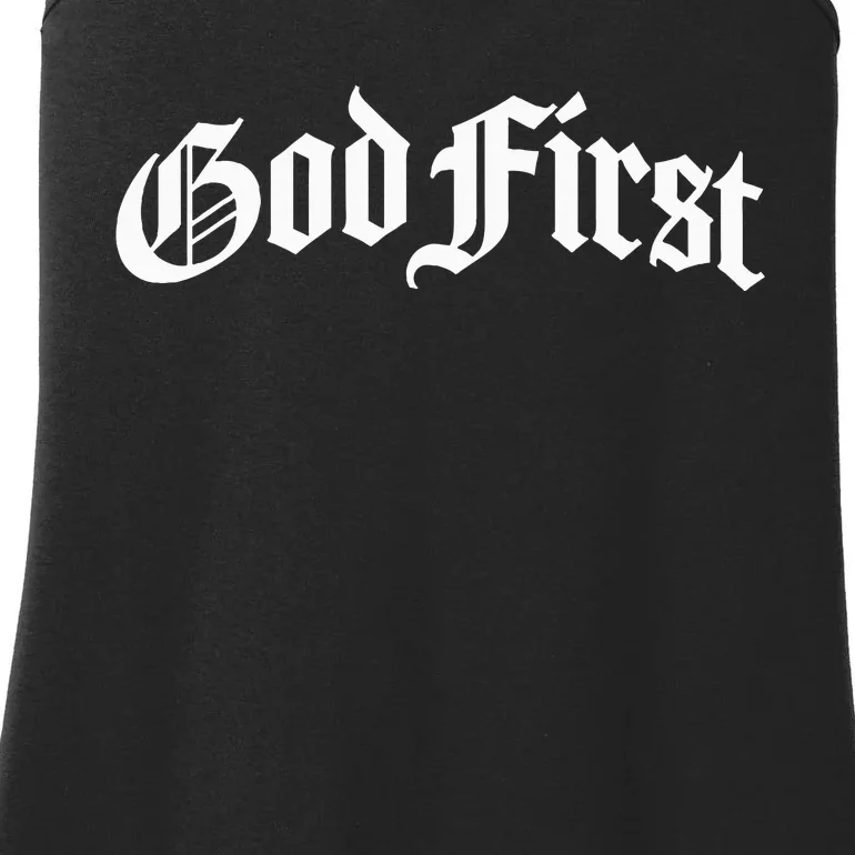 God First Original Ladies Essential Tank