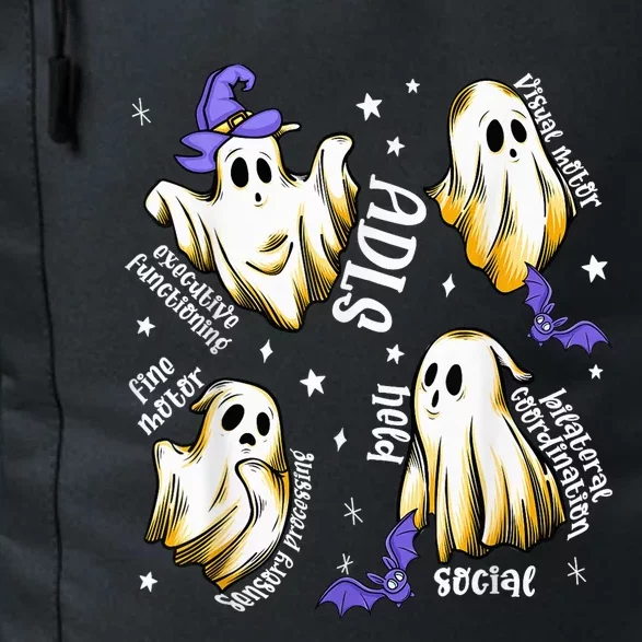 Ghost Friends OT Scope Occupational Therapy Halloween Daily Commute Backpack