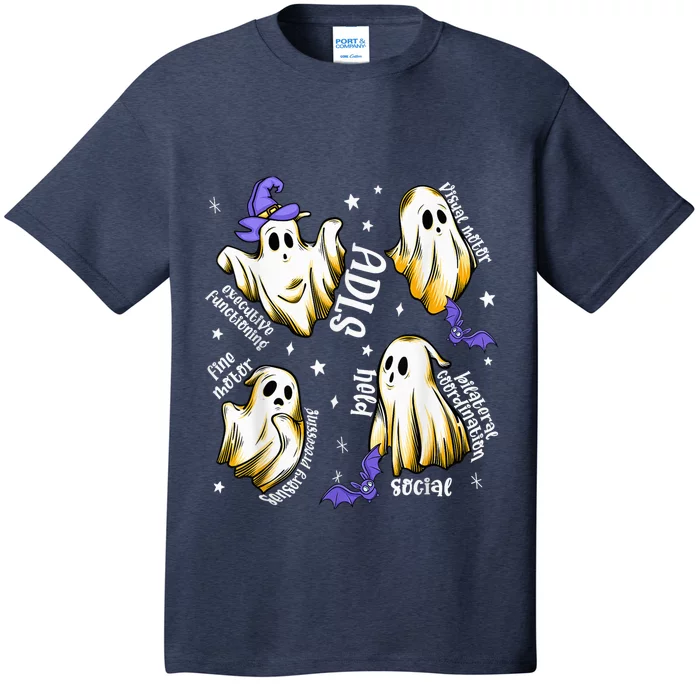 Ghost Friends OT Scope Occupational Therapy Halloween T-Shirt