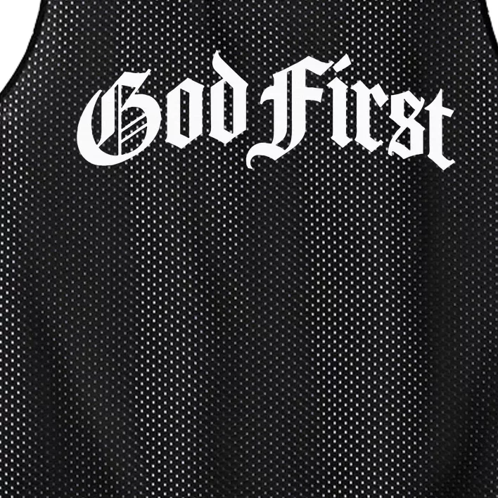 God First Original Mesh Reversible Basketball Jersey Tank