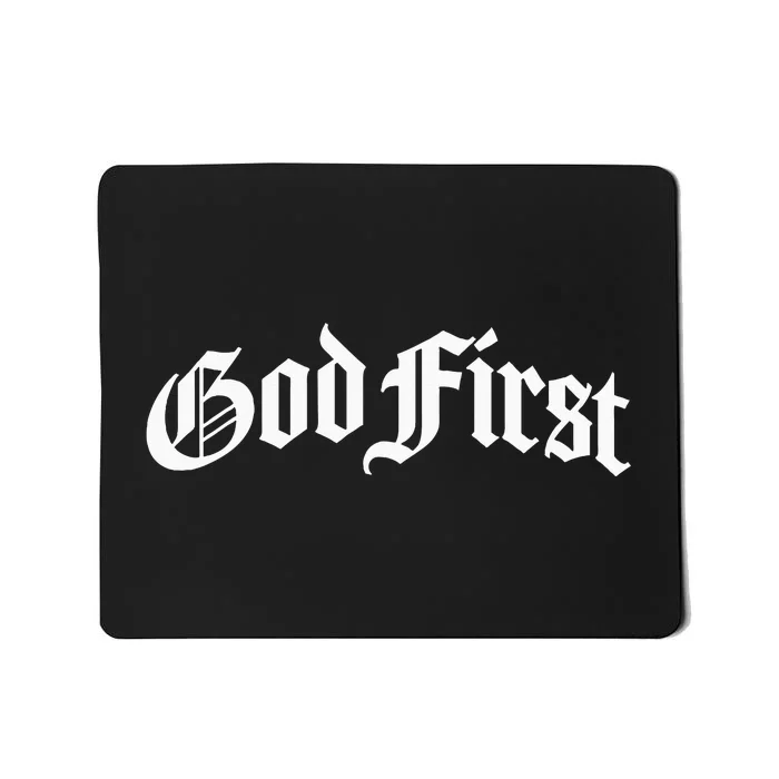 God First Original Mousepad