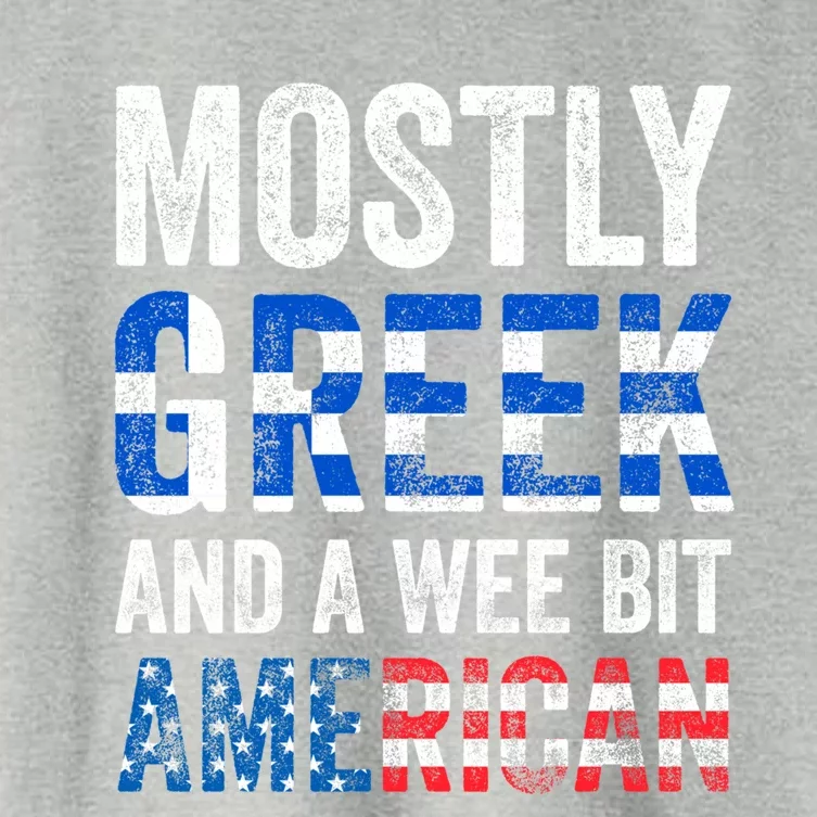 Greece For Proud Greek Greek Roots Love Greece Visiting Gift Women's Crop Top Tee