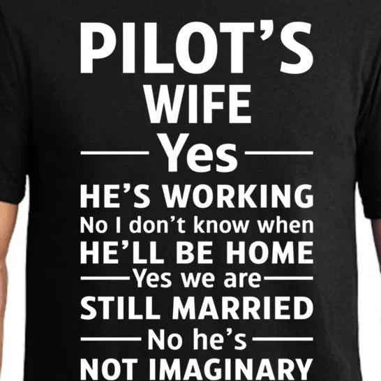 Gift For Pilots Wife Pilot Friend Gift Funny Pilot Wife Gift Pajama Set