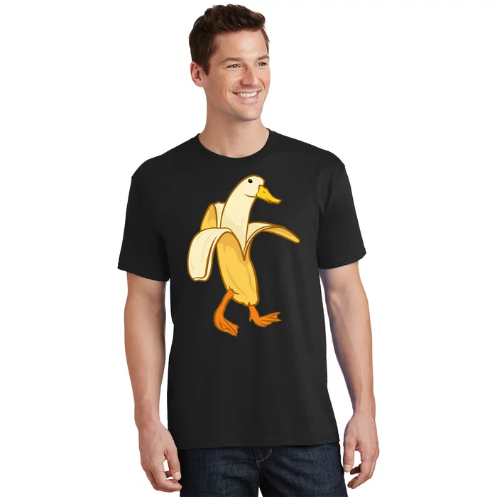 Goose Funny Pictures Goose My Humor Goose Banana Goose T-Shirt