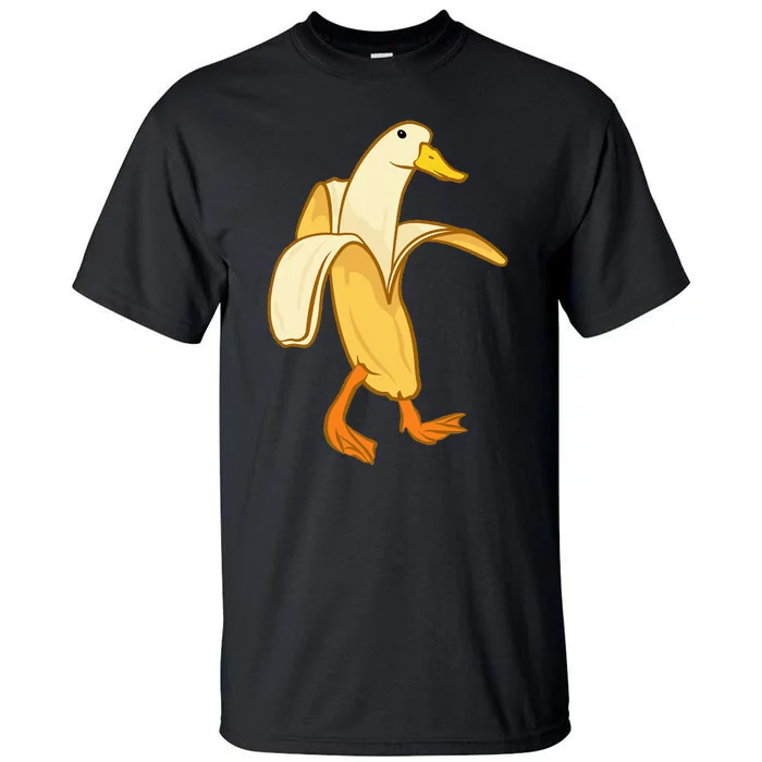 Goose Funny Pictures Goose My Humor Goose Banana Goose Tall T-Shirt