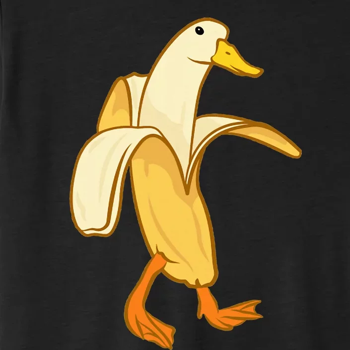 Goose Funny Pictures Goose My Humor Goose Banana Goose ChromaSoft Performance T-Shirt