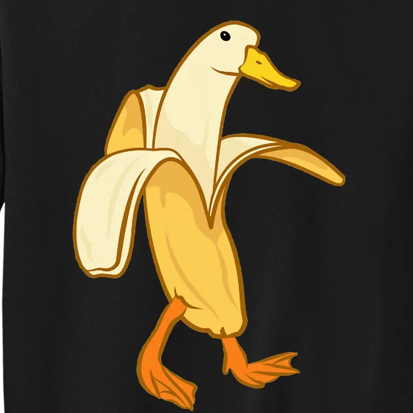 Goose Funny Pictures Goose My Humor Goose Banana Goose Tall Sweatshirt