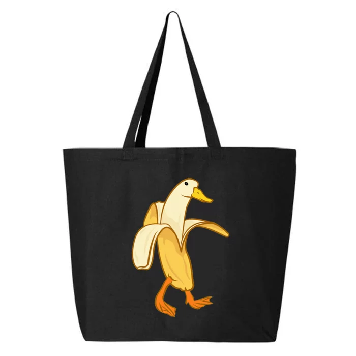 Goose Funny Pictures Goose My Humor Goose Banana Goose 25L Jumbo Tote