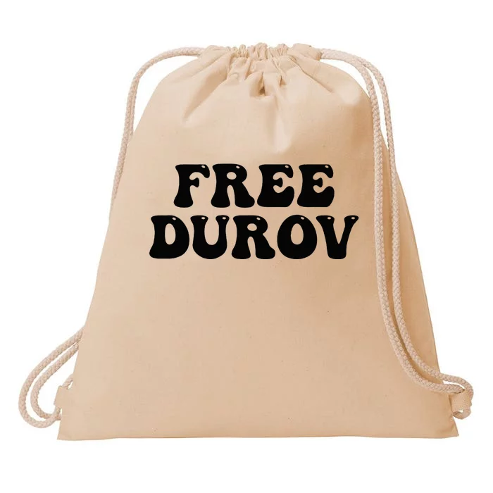 Groovy Free Pavel Durov Privacy Is Not A Crime Drawstring Bag