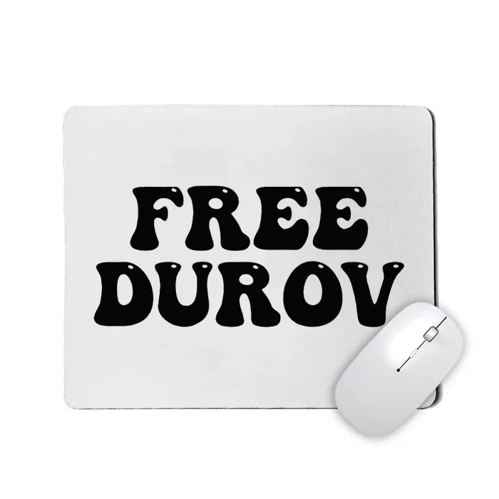 Groovy Free Pavel Durov Privacy Is Not A Crime Mousepad