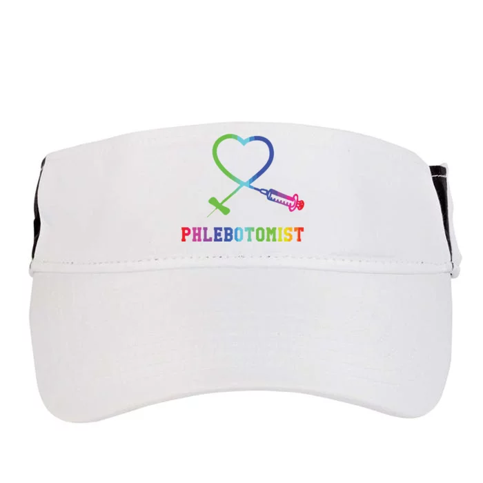 Gift For Phlebotomist Phlebotomy Butterfly Needle Heart Adult Drive Performance Visor