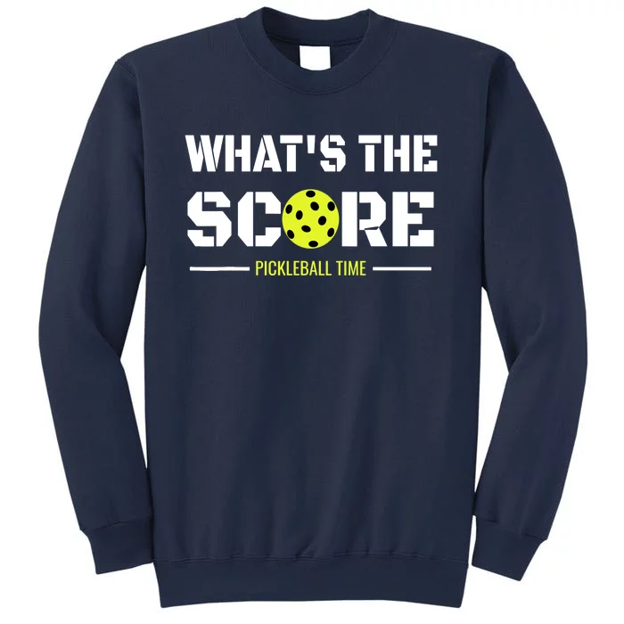 Gift For Pickleball Players With That What's The Score Sweatshirt