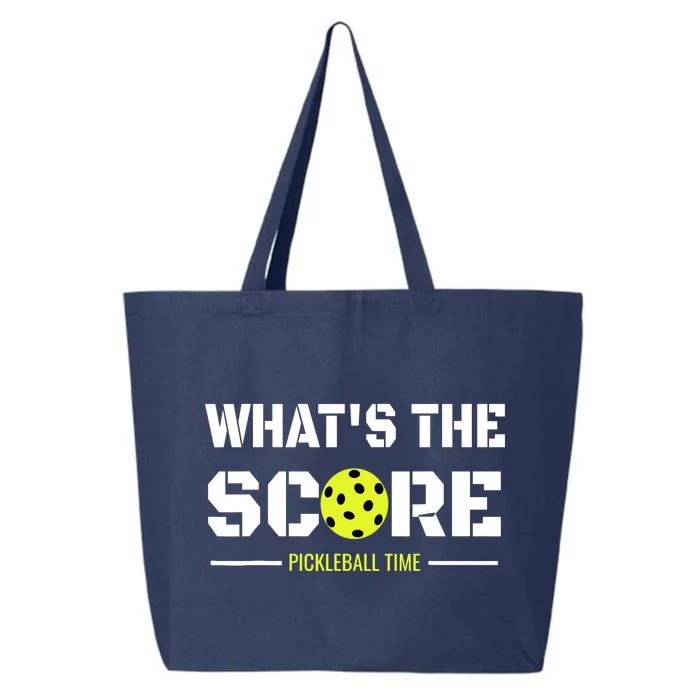 Gift For Pickleball Players With That What's The Score 25L Jumbo Tote