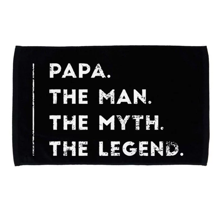 Gifts For Papa Birthday From Grandson Granddaughter Microfiber Hand Towel