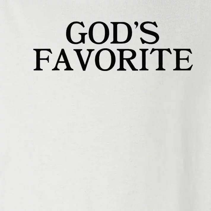 GodS Favorite Religion Love Church Christ Worship Slogan Toddler Long Sleeve Shirt