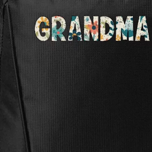 Grandma Floral Retro City Backpack