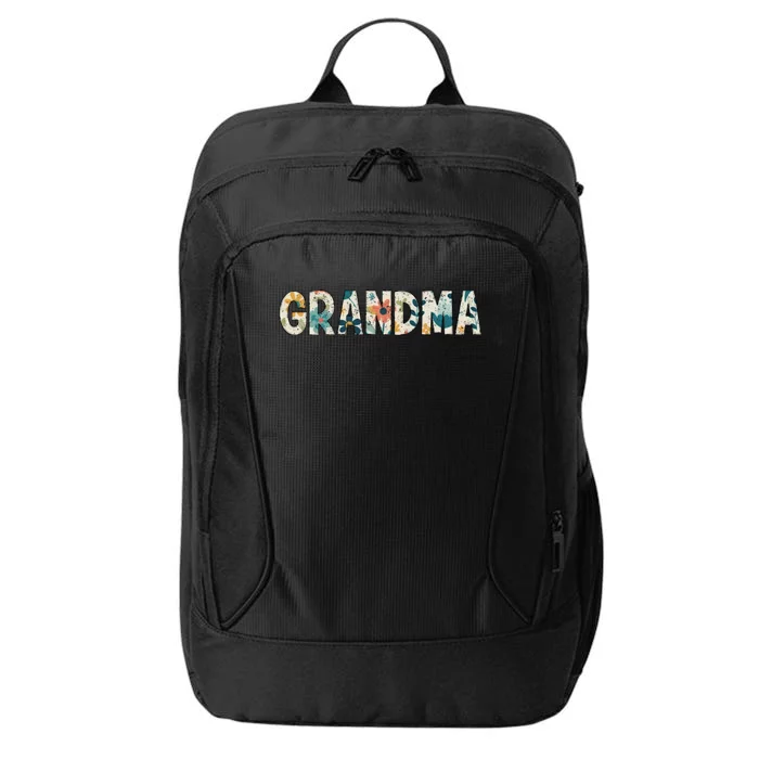 Grandma Floral Retro City Backpack