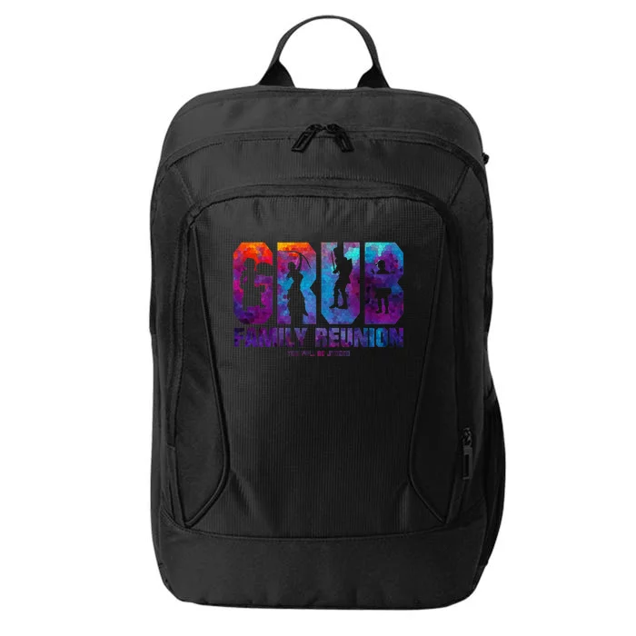 Grub Family Reunion Colorful Judgment funny games City Backpack