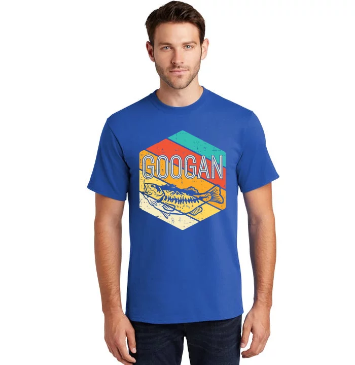 Googan Fish Retro Fishing Fisher Angler Gift Tall T-Shirt