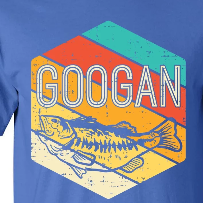 Googan Fish Retro Fishing Fisher Angler Gift Tall T-Shirt