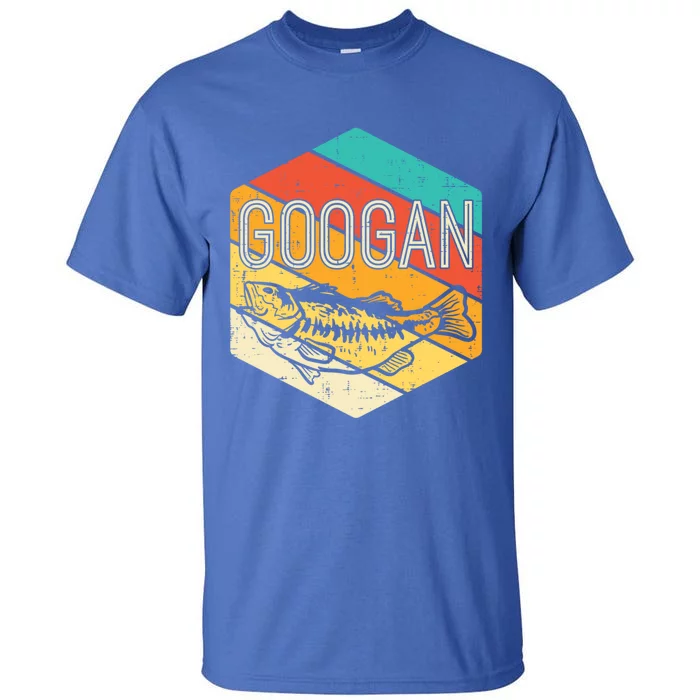 Googan Fish Retro Fishing Fisher Angler Gift Tall T-Shirt