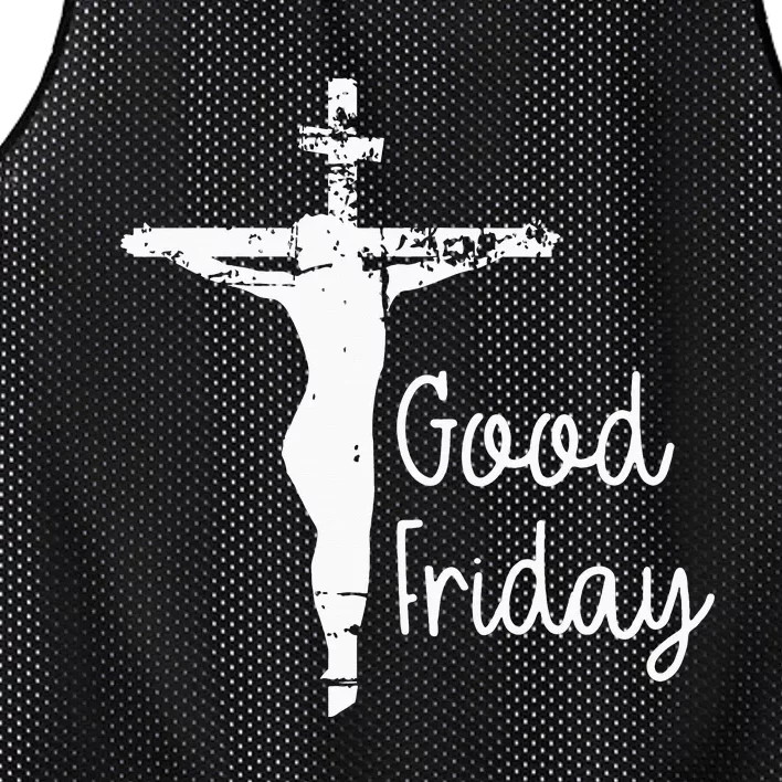 Good Friday Religion Religious God funny christian Mesh Reversible Basketball Jersey Tank