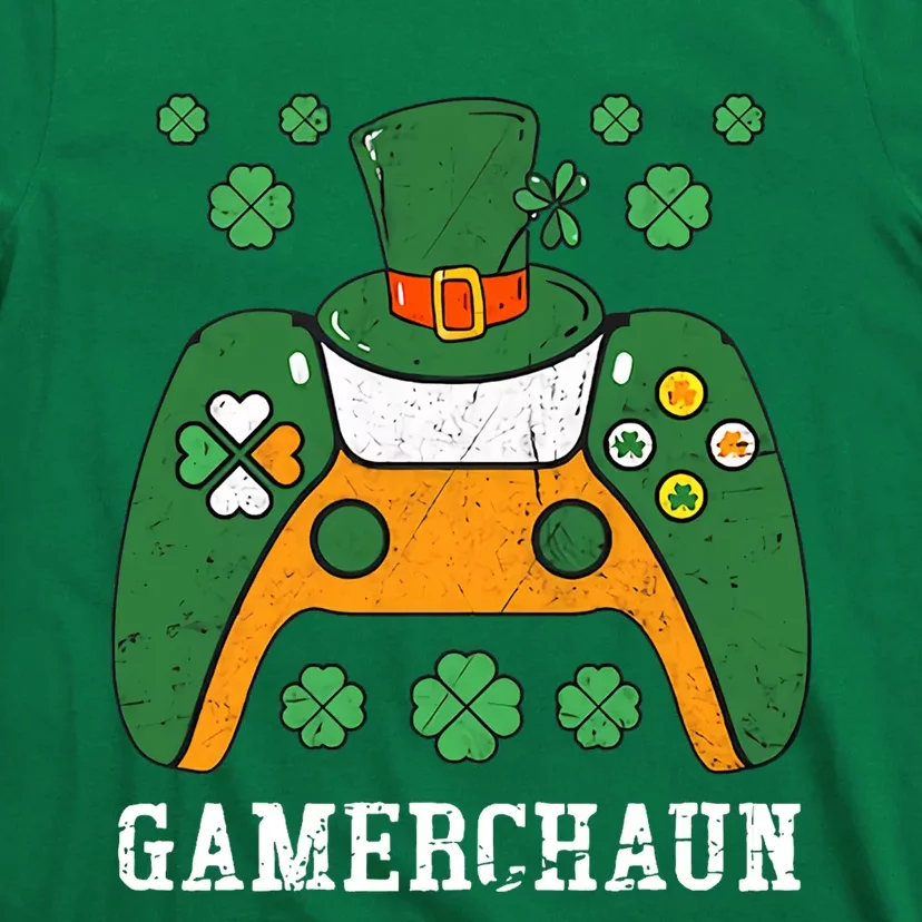 Gamerchaun Funny St Patrick Day T-Shirt