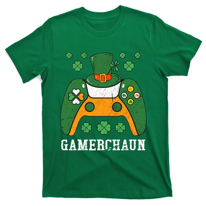 Gamerchaun Funny St Patrick Day T-Shirt