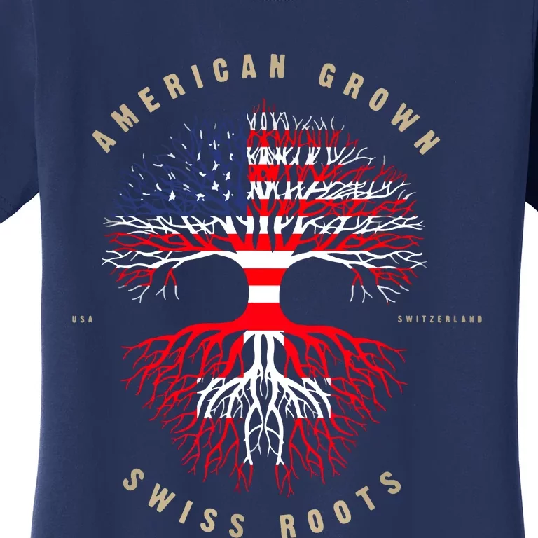 Gift For Swiss With Roots From Switzerland Women's T-Shirt