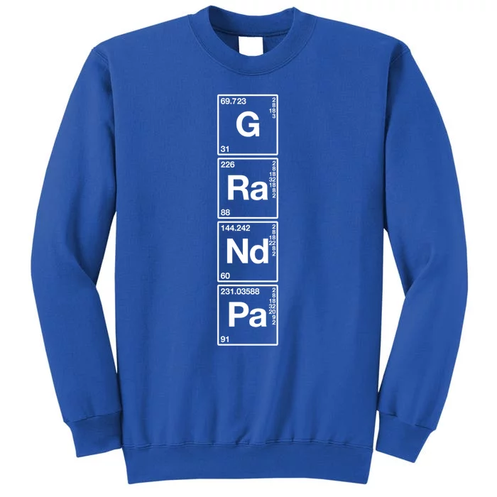 Grandpa Funny Sarcastic Grandparents Gift Grandaddy Science Great Gift Tall Sweatshirt