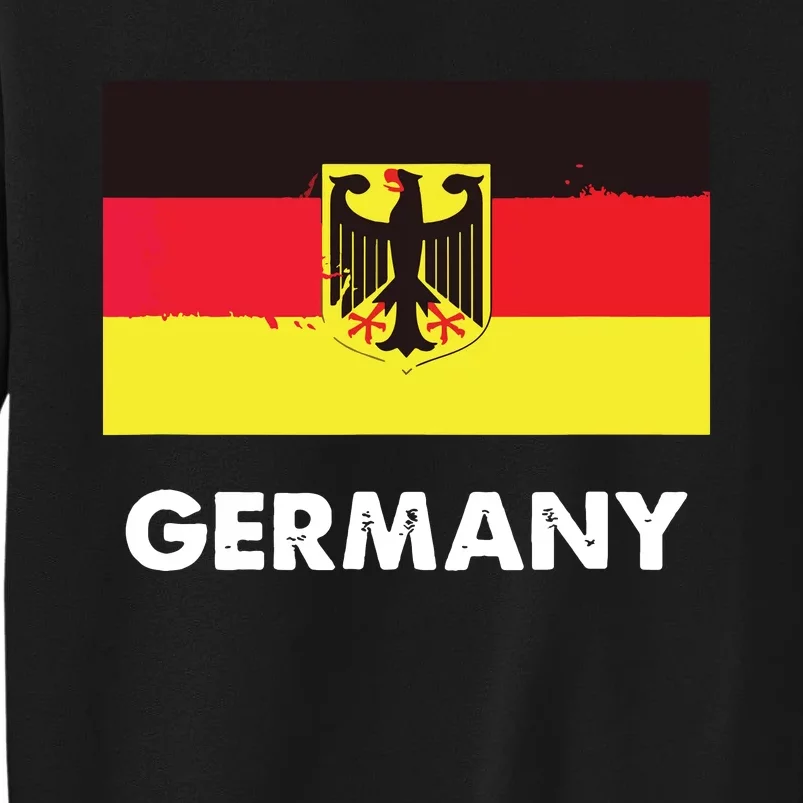 Germany Flag Shirts German Tall Sweatshirt