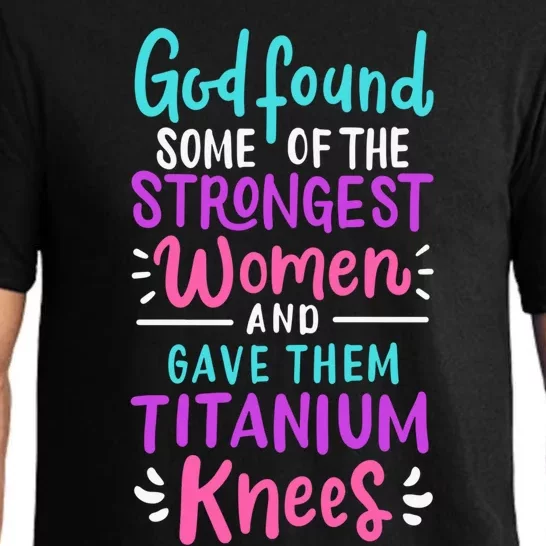 God Found Some Of The Strongest And Gave Them Titanium Gift Pajama Set