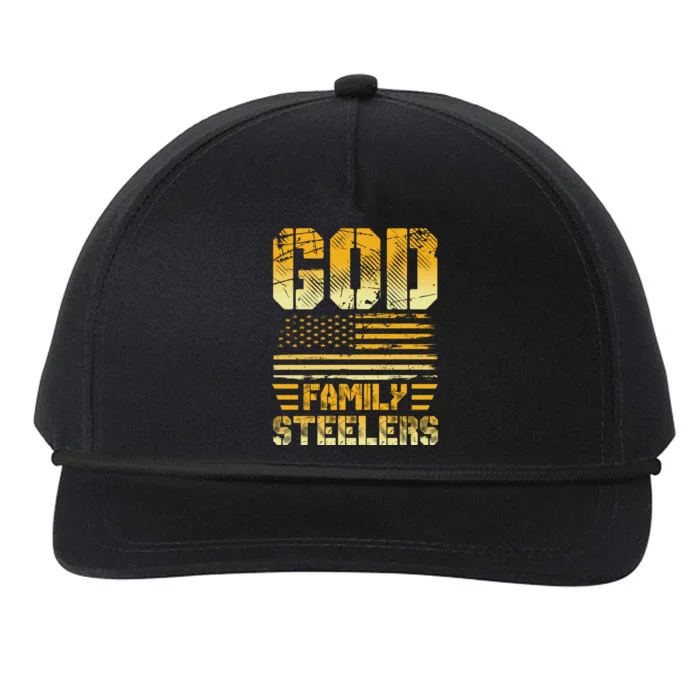 God Family Slers Veteran T Snapback Five-Panel Rope Hat