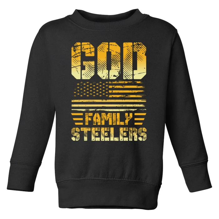 God Family Slers Veteran T Toddler Sweatshirt