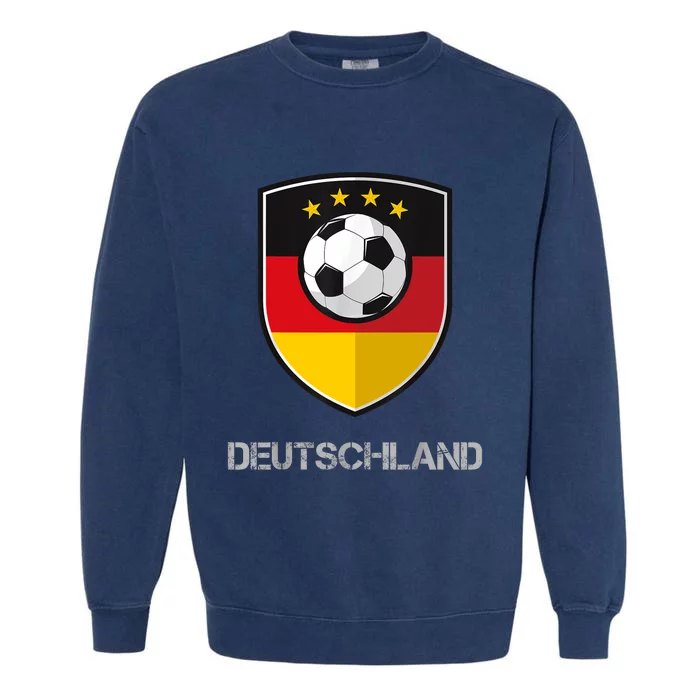 Germany Football Soccer Team Deutschland Garment-Dyed Sweatshirt